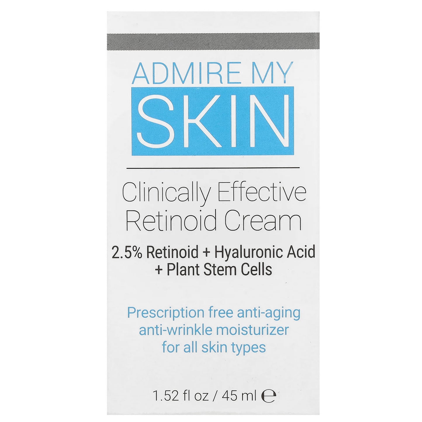 Admire My Skin, Clinically Effective Retinoid Cream, 1.52 fl oz (45 ml)