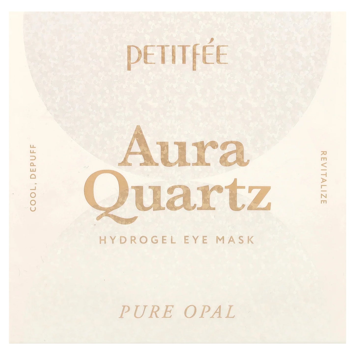 Petitfee, Aura Quartz Hydrogel Eye Mask, 40 Patches