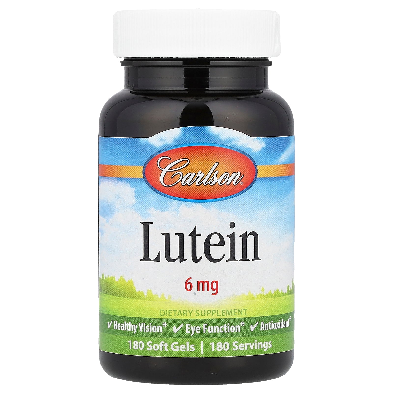 Carlson, Lutein, 180 Soft Gels