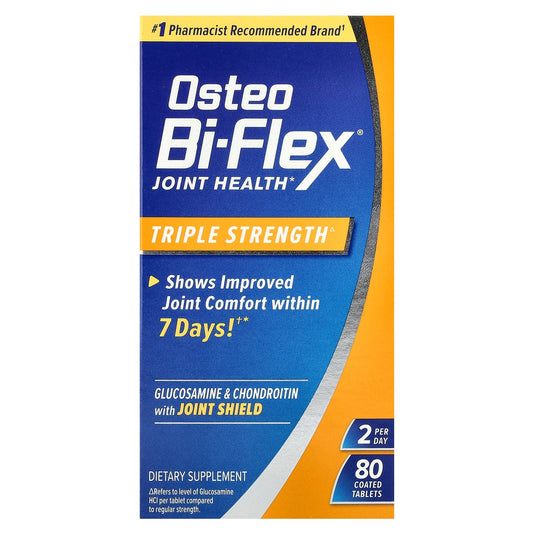 Osteo Bi-Flex, Joint Health, Triple Strength, 80 Coated Tablets