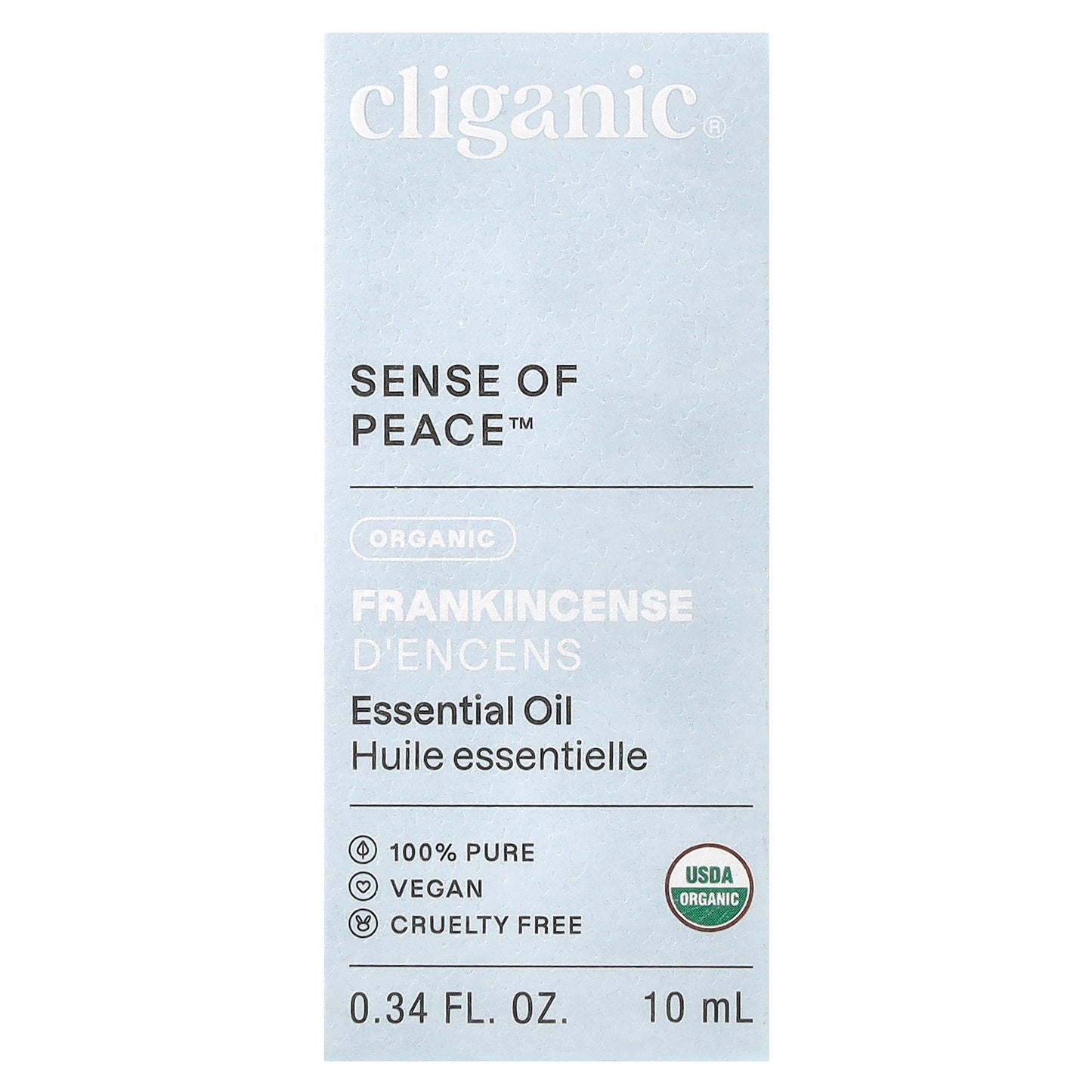 Cliganic, Sense of Peace™, Organic Frankincense Essential Oil, 0.34 fl oz (10 ml)