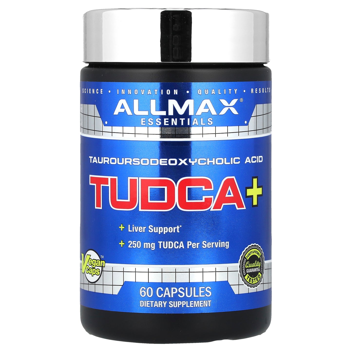 ALLMAX, TUDCA+, 250 mg, 60 Capsules