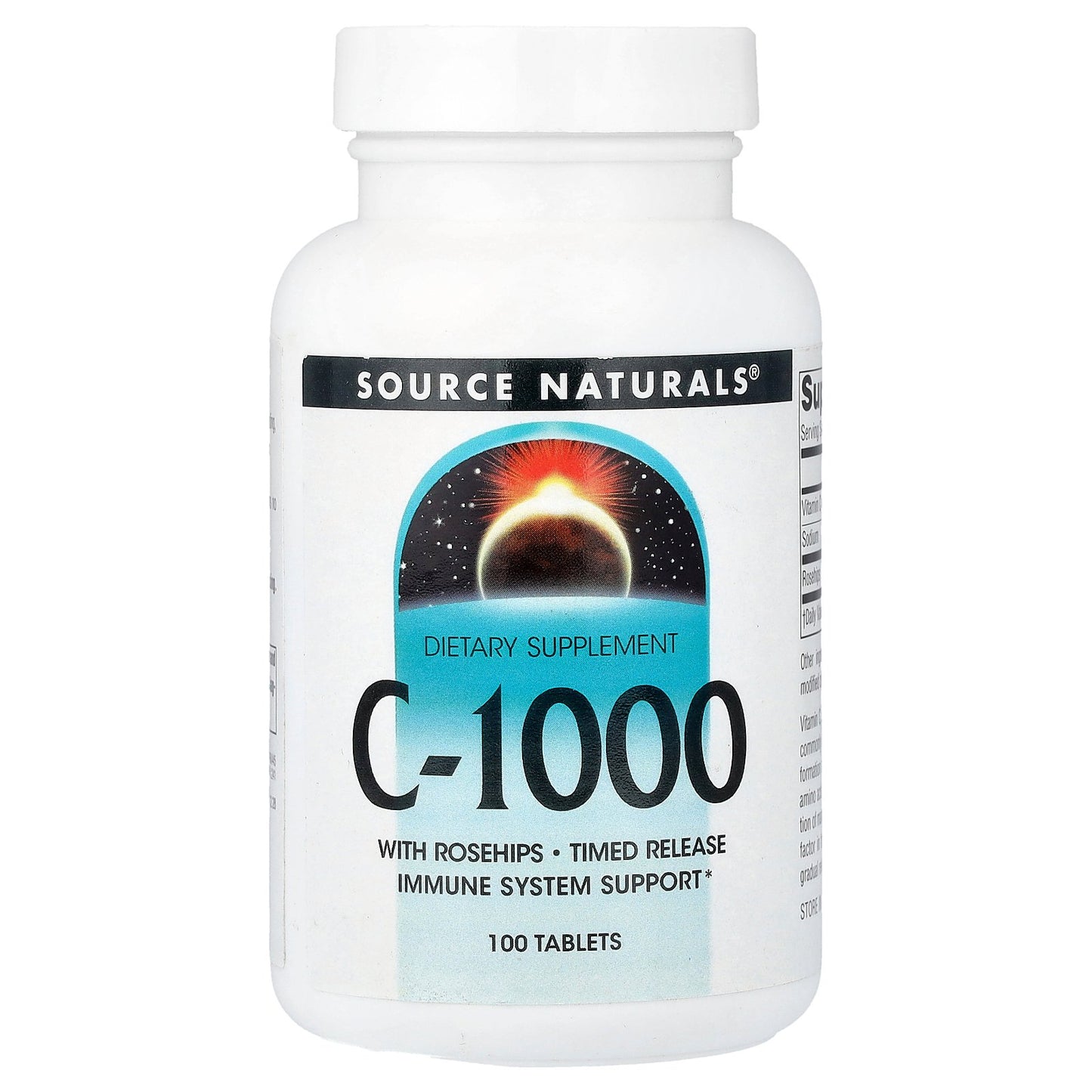 Source Naturals, C-1000, 100 Tablets