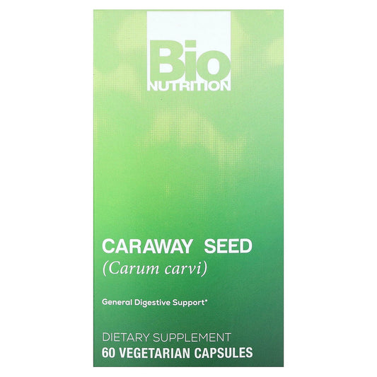 Bio Nutrition, Caraway Seed, 60 Vegetarian Capsules (500 mg per Capsule)