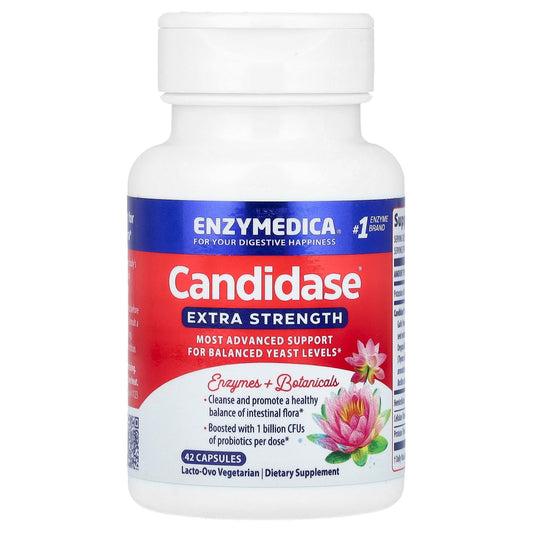 Enzymedica, Candidase, 42 Capsules