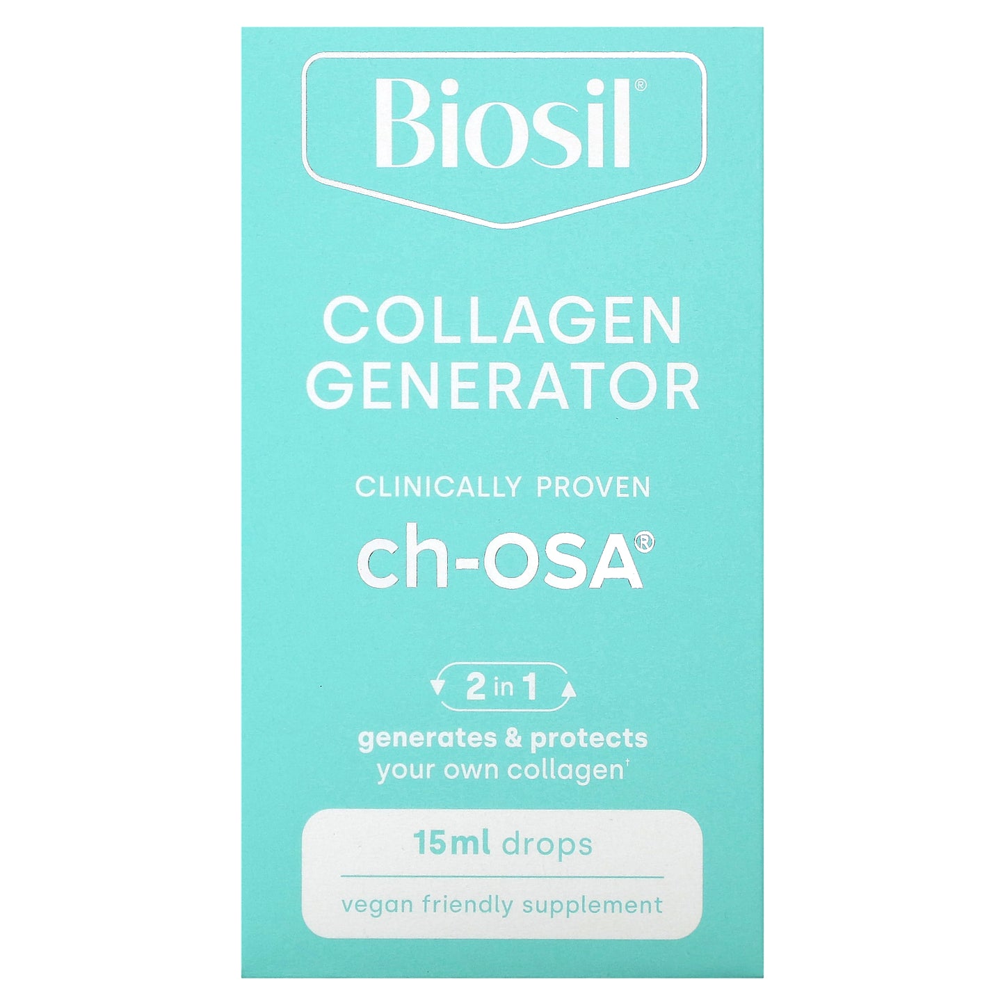 Biosil, ch-OSA, Collagen Generator, 15 ml drops