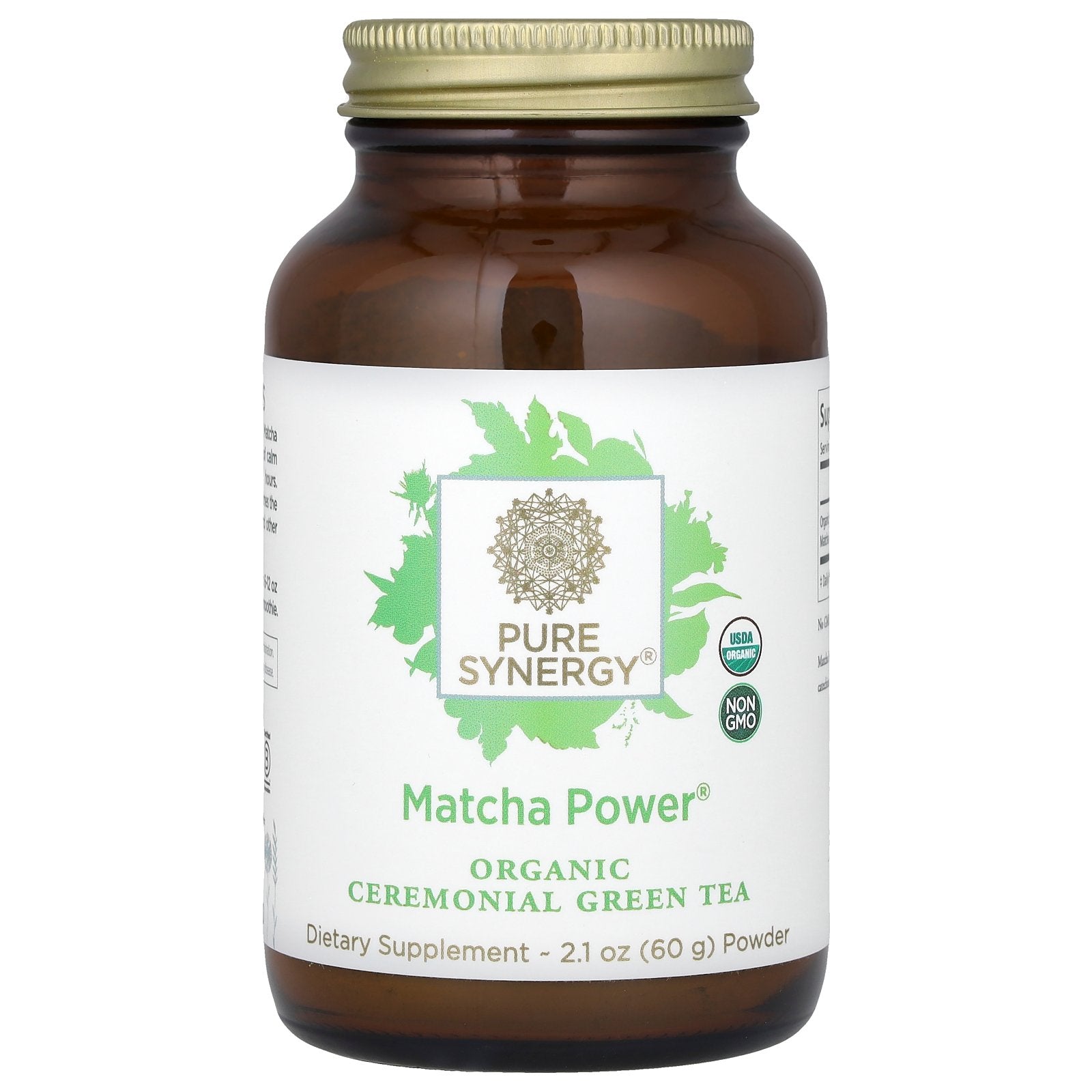 Pure Synergy, Matcha Power, 2.1 oz (60 g)