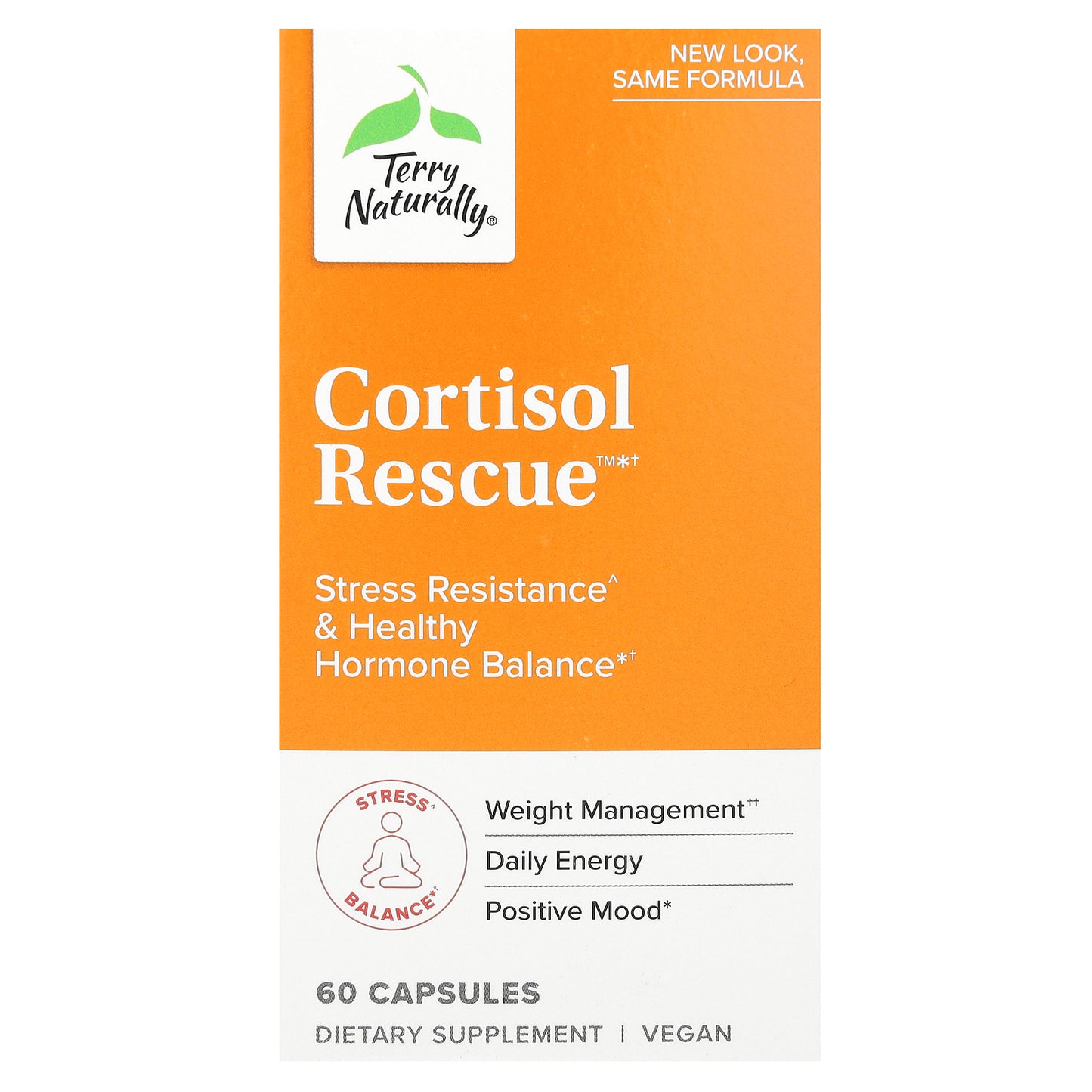 Terry Naturally, Cortisol Rescue, 60 Capsules