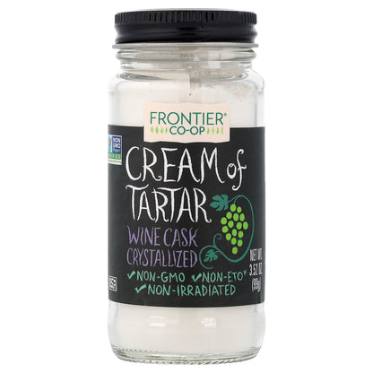 Frontier Co-op, Cream of Tartar, 3.52 oz (99 g)