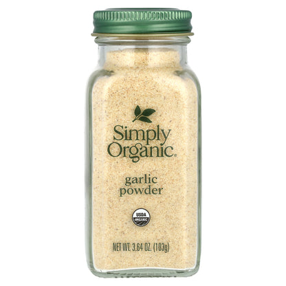 Simply Organic, Garlic Powder, 3.64 oz (103 g)