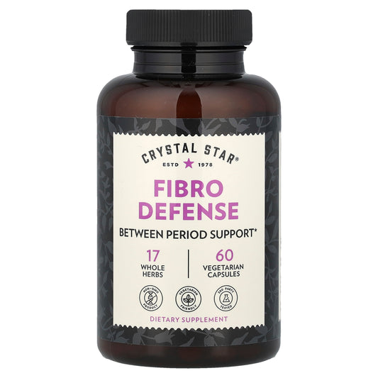 Crystal Star, Fibro Defense, 60 Vegetarian Capsules