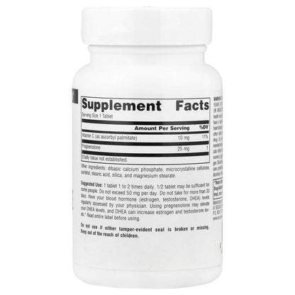 Source Naturals, Pregnenolone, 120 Tablets