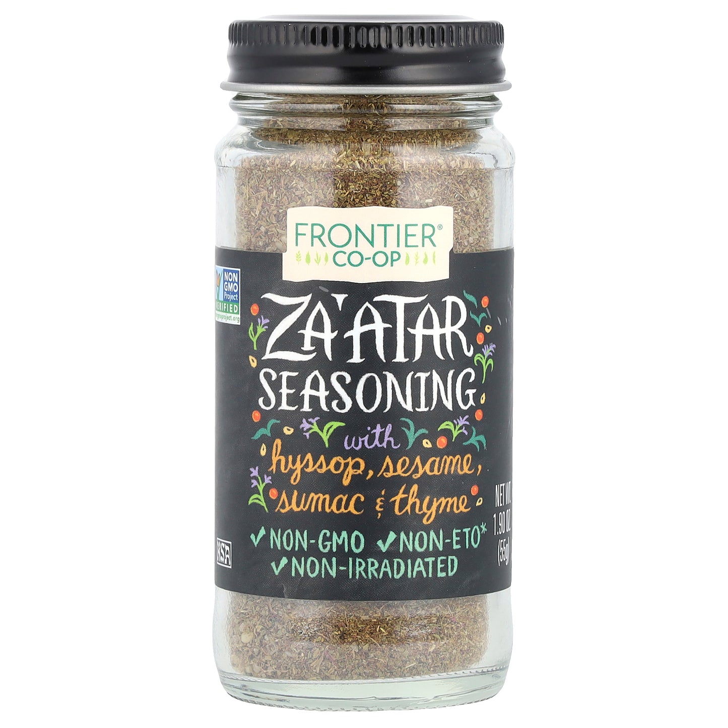 Frontier Co-op, Za'atar Seasoning, 1.90 oz (55 g)