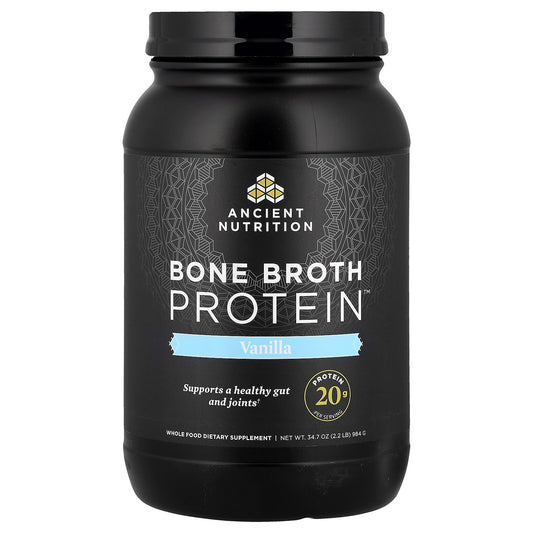Ancient Nutrition, Bone Broth Protein™, Vanilla, 2.2 lbs (984 g)