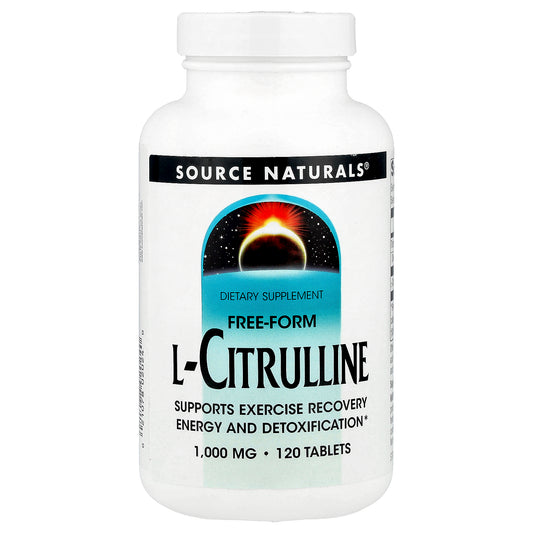 Source Naturals, L-Citrulline, 1,000 mg, 120 Tablets