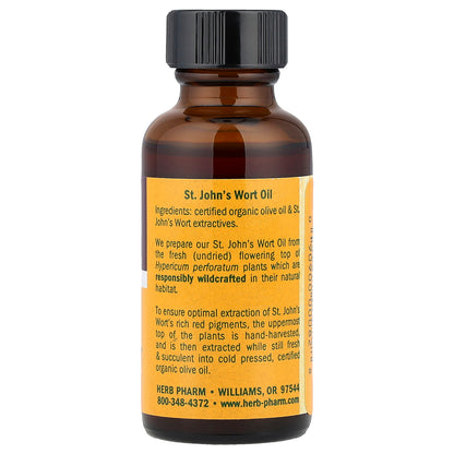 Herb Pharm, St. John's Wort Oil, 1 fl oz (30 ml)