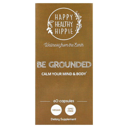 Happy Healthy Hippie, Be Grounded, 60 Capsules