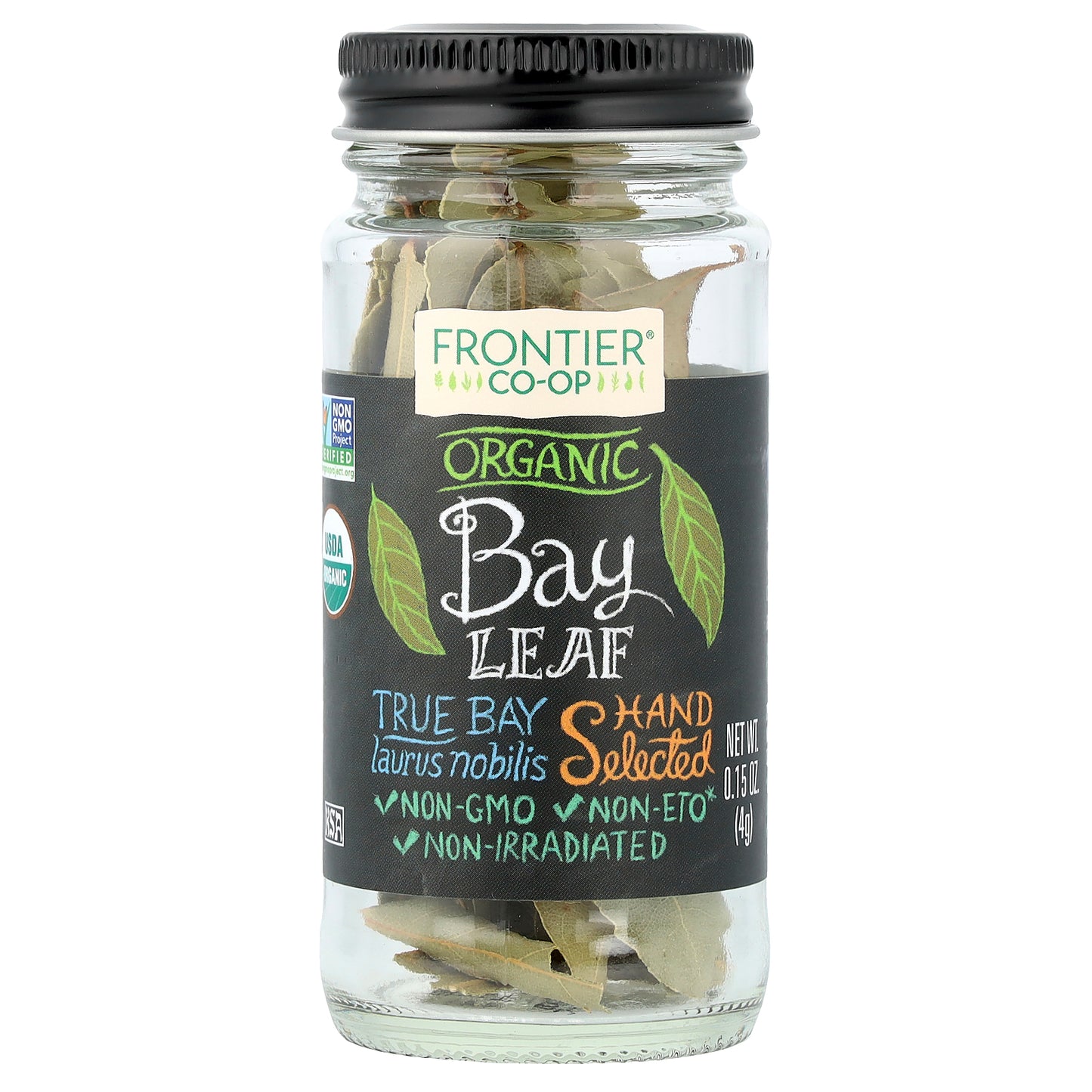 Frontier Co-op, Organic Bay Leaf, 0.15 oz (4 g)