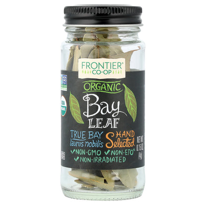 Frontier Co-op, Organic Bay Leaf, 0.15 oz (4 g)