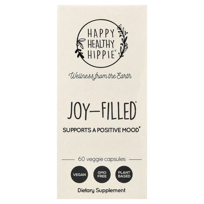 Happy Healthy Hippie, Joy-Filled®, Supports a Positive Mood, 60 Veggie Capsules