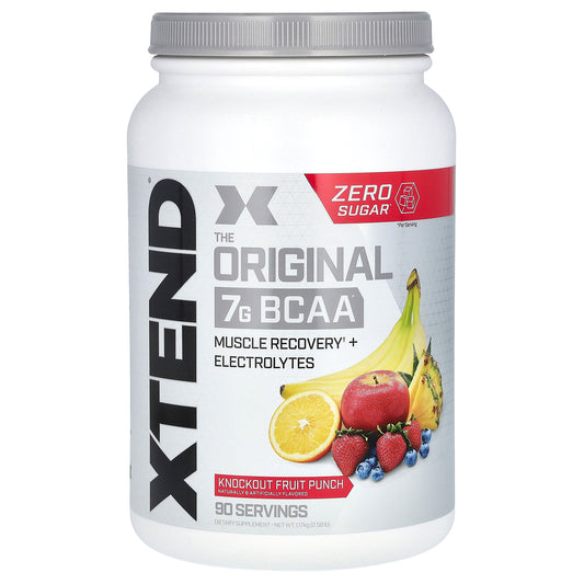 XTEND, The Original 7G BCAA, Knockout Fruit Punch, 2.58 lb (1.17 kg)