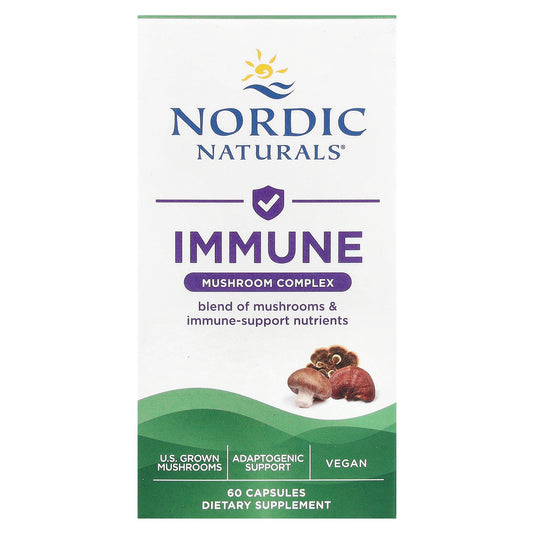 Nordic Naturals, Immune, Mushroom Complex, 60 Capsules