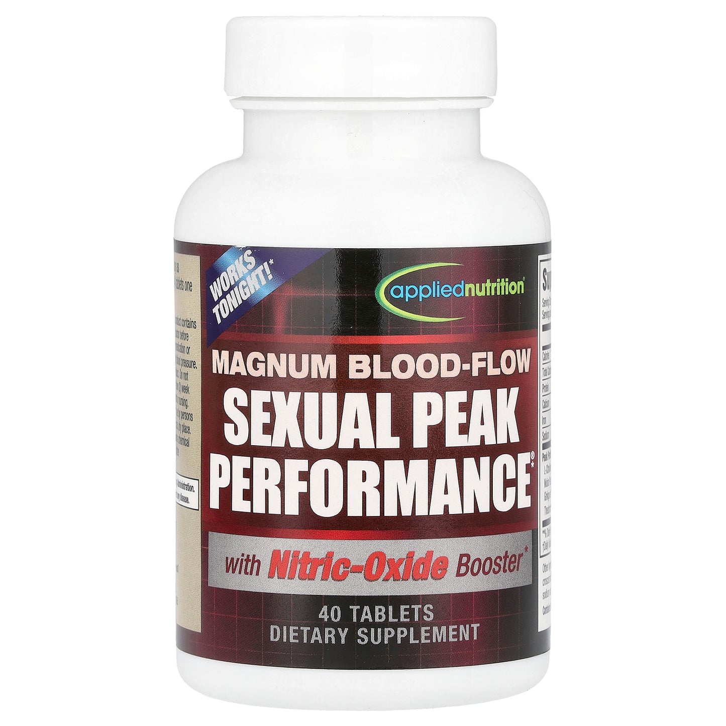 Applied Nutrition, Magnum Blood-Flow Sexual Peak Performance®, 40 Tablets