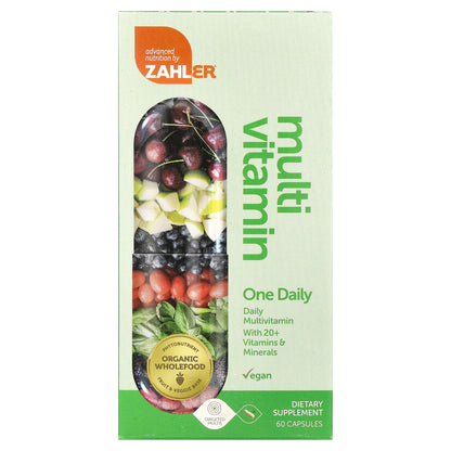 Zahler, One Daily, Daily Multivitamin, 60 Capsules