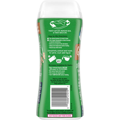 Gerber, Organic for Baby, Grain & Grow™, 2nd Foods®, Oatmeal Banana Cereal, 8 oz (227 g)