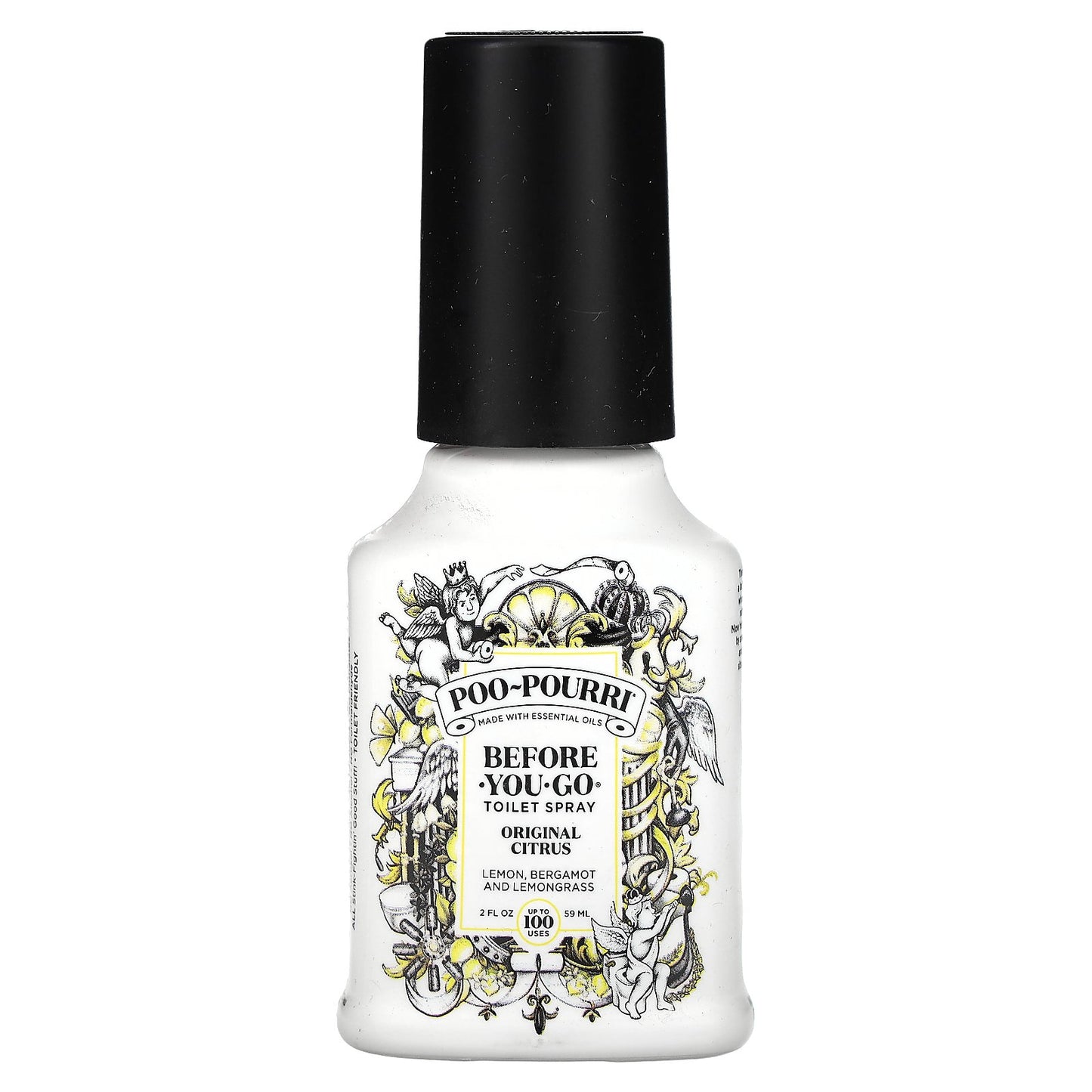 Poo-Pourri, Before-You-Go® Toilet Sprays, Original Citrus, 2 fl oz (59 ml)