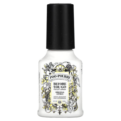 Poo-Pourri, Before-You-Go® Toilet Sprays, Original Citrus, 2 fl oz (59 ml)