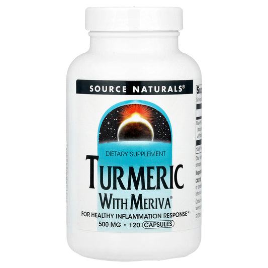 Source Naturals, Turmeric With Meriva®, 500 mg, 120 Capsules
