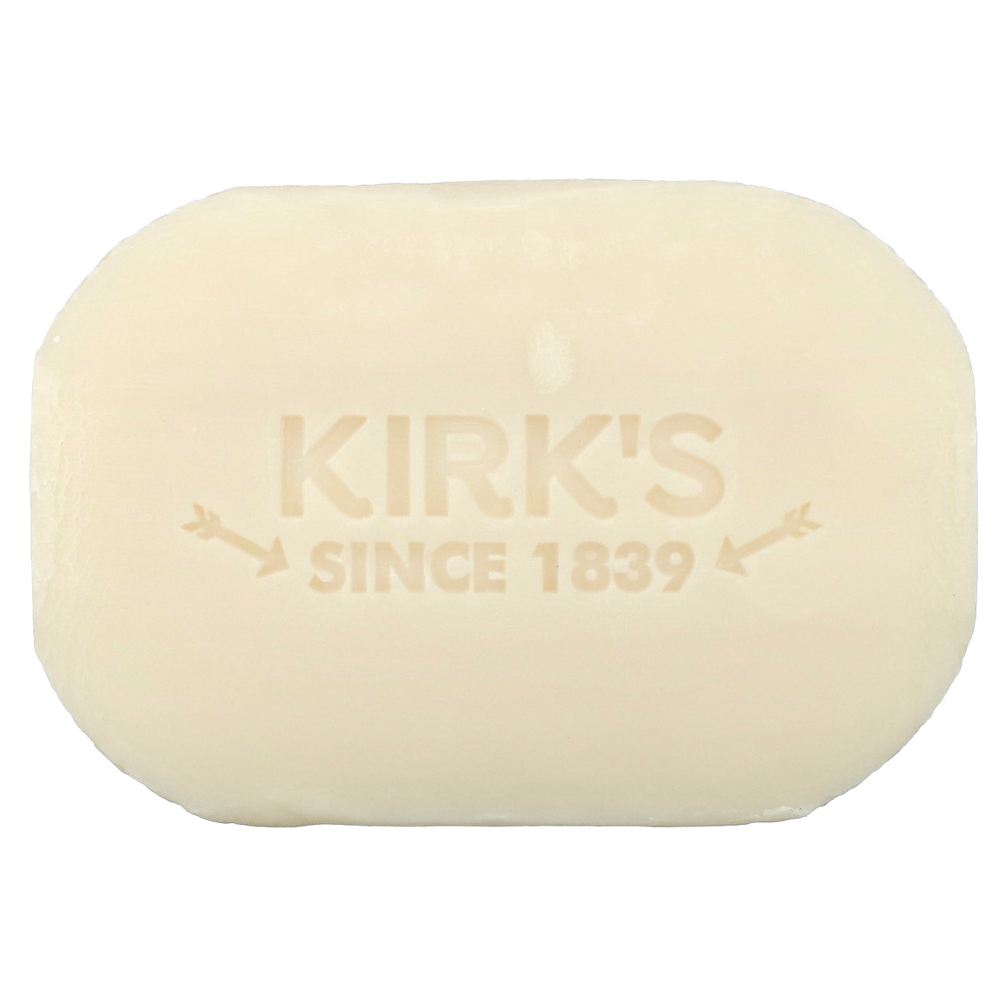 Kirk's, 100% Premium Coconut Oil Gentle Castile Soap, Fragrance Free, 3 Bars, 4 oz (113 g) Each