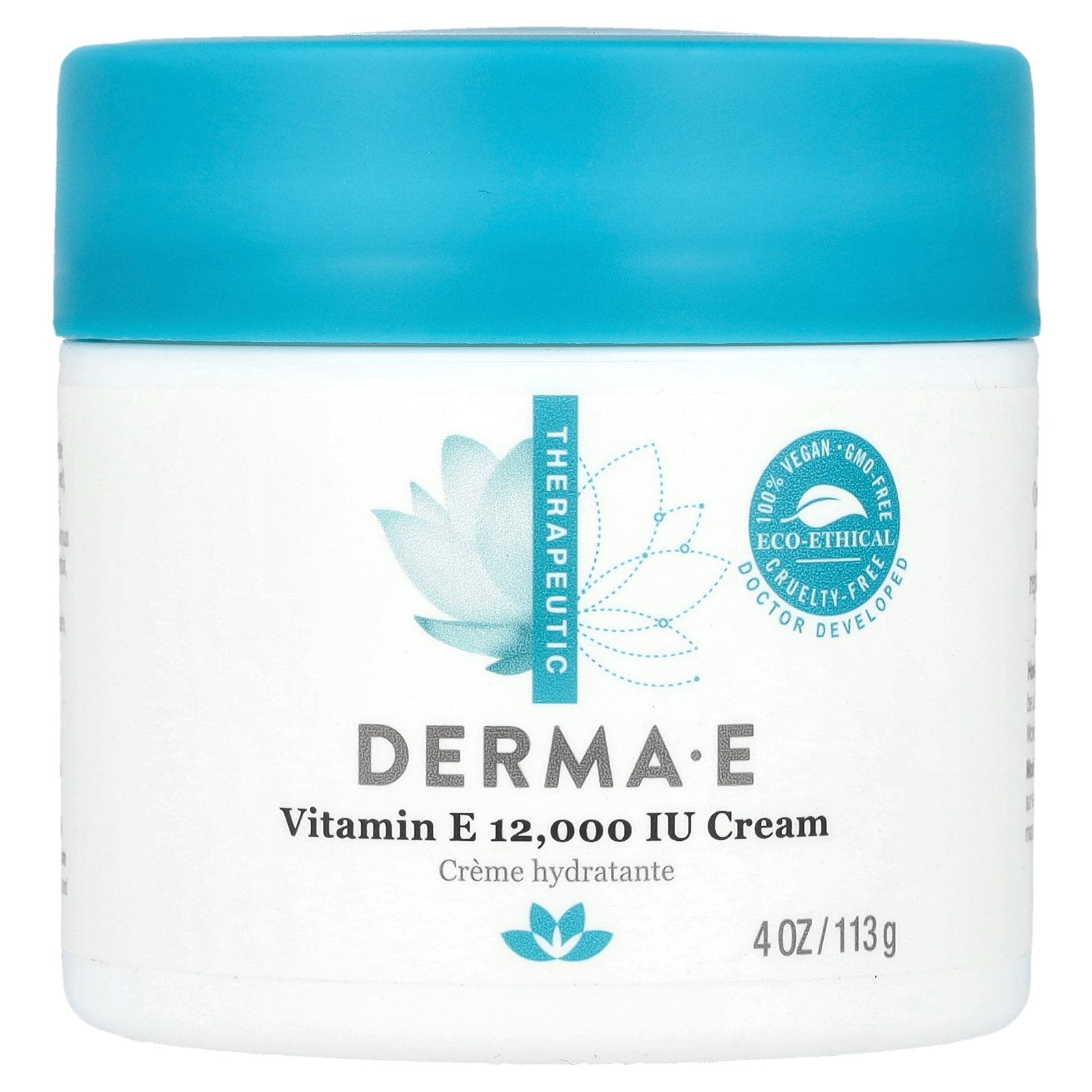 DERMA E, Vitamin E Creme, 4 oz (113 g)