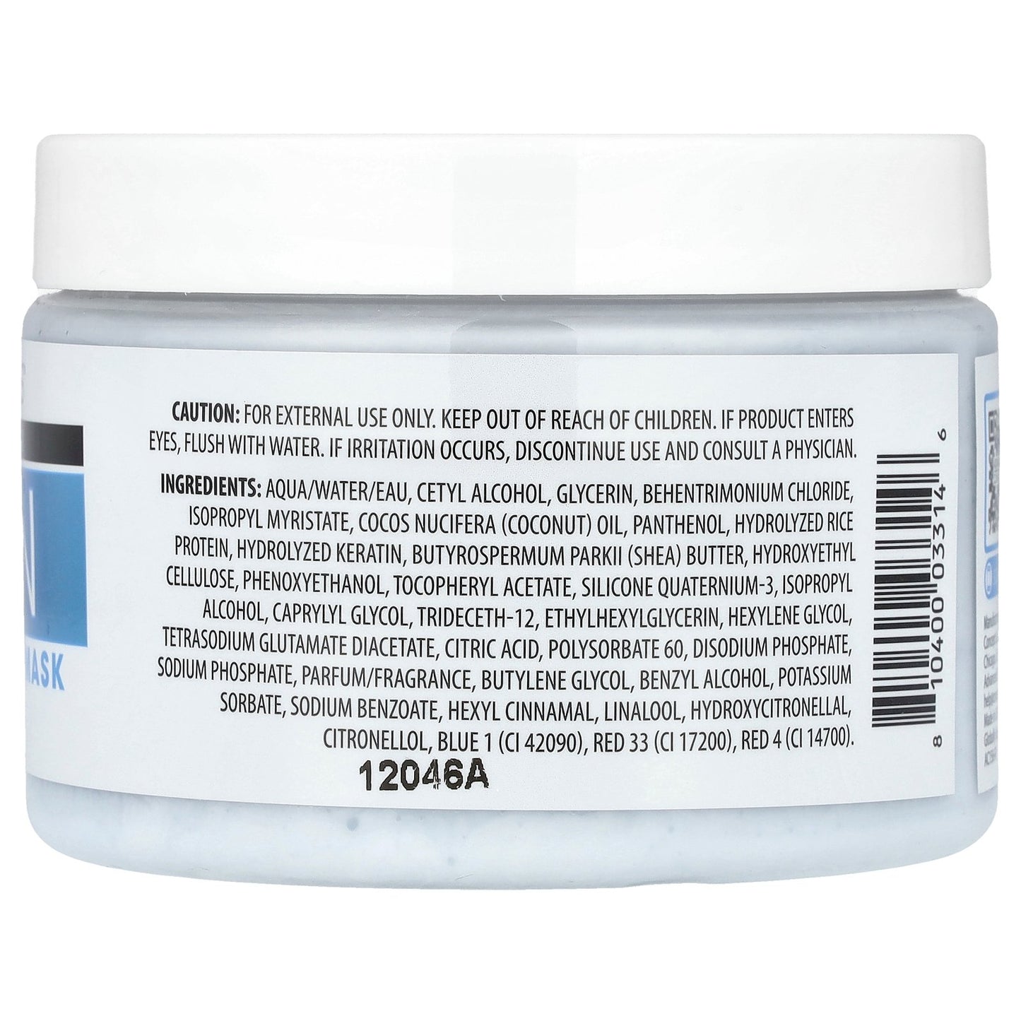 Advanced Clinicals, Keratin,  Sleek + Smooth Hair Mask,  12 oz (340 g)