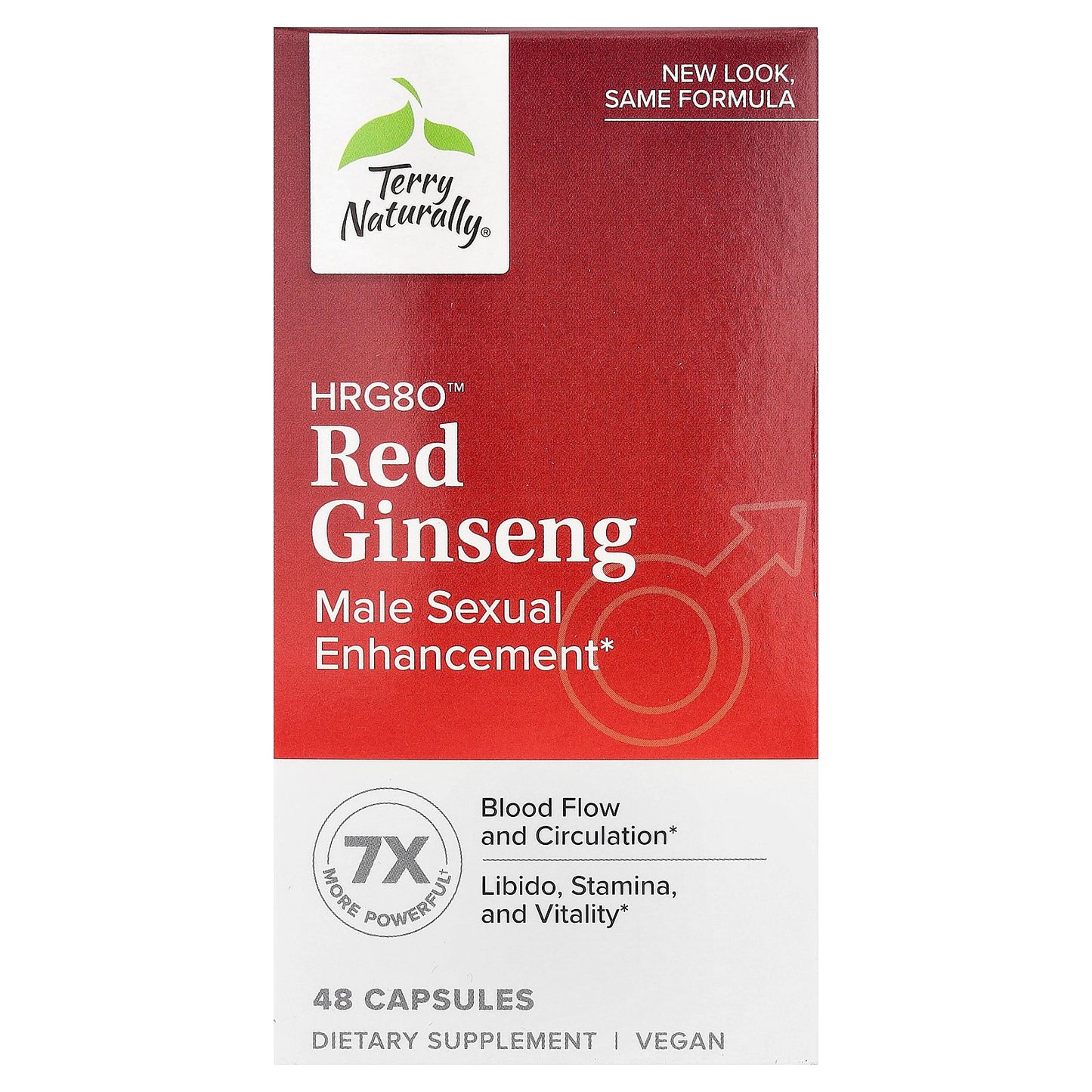 Terry Naturally, HRG80™ Red Ginseng, 48 Capsules