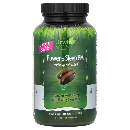 Irwin Naturals, Power to Sleep PM®, 120 Liquid Soft-Gels