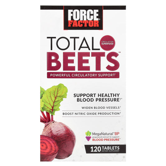 Force Factor, Total Beets™, Powerful Circulation Support, 120 Tablets