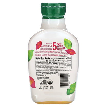 Madhava, Organic Agave Five, Low-Glycemic Sweetener, 16 oz (454 g)