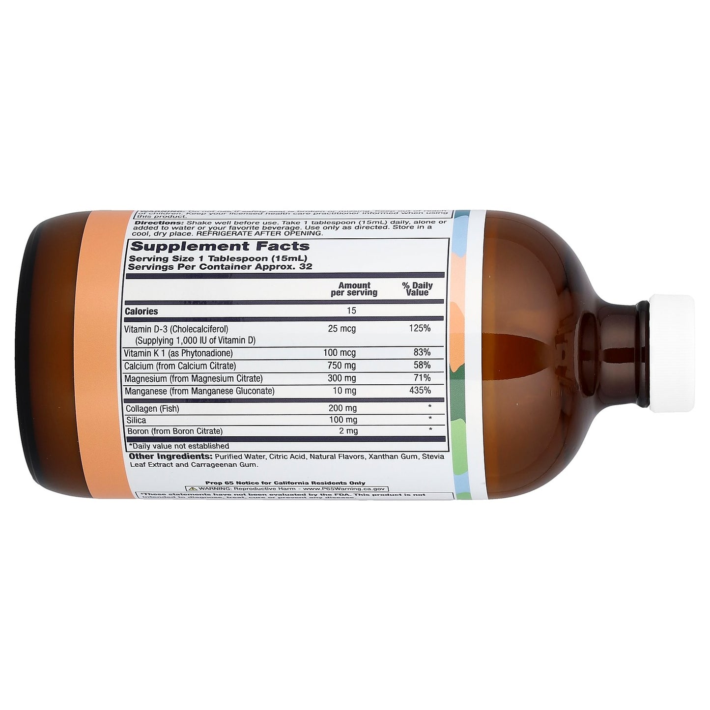 LifeTime Vitamins, Osteo Density™ Blend + Collagen,  Raspberry Cream, 16 fl oz (473 ml)