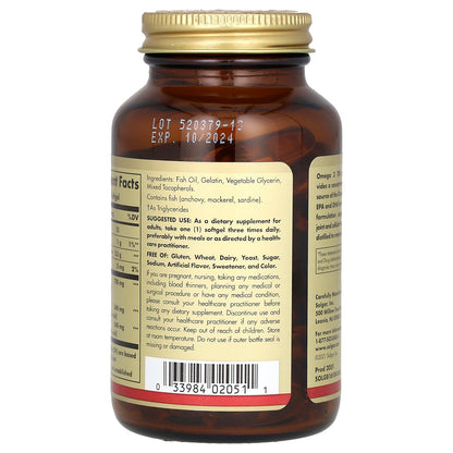 Solgar, Omega-3, 700 mg, 60 Softgels