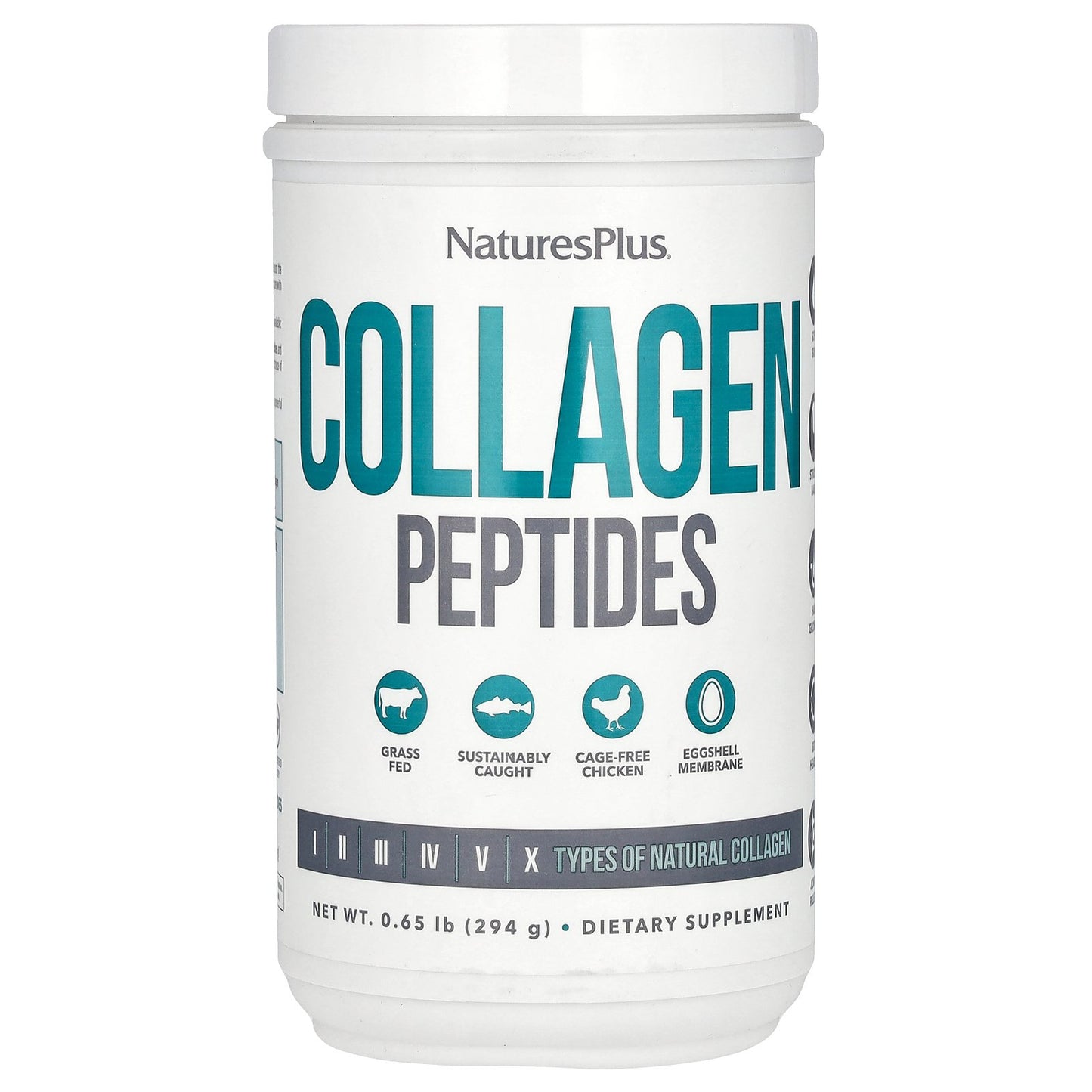 NaturesPlus, Collagen Peptides, 0.65 lb (294 g)