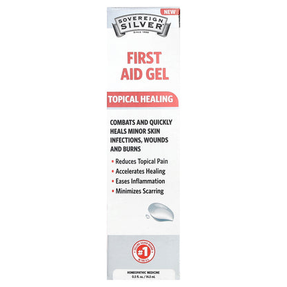 Sovereign Silver, First Aid Gel, 0.5 fl oz (14.5 ml)