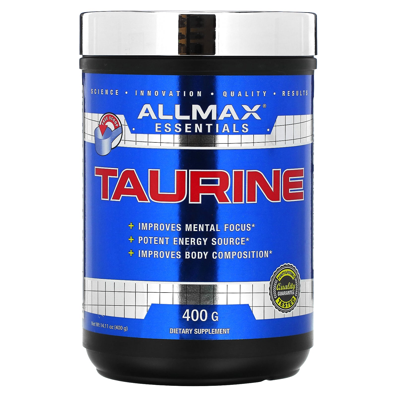 ALLMAX, Essentials, Taurine, 3 g , 14.11 oz (400 g)