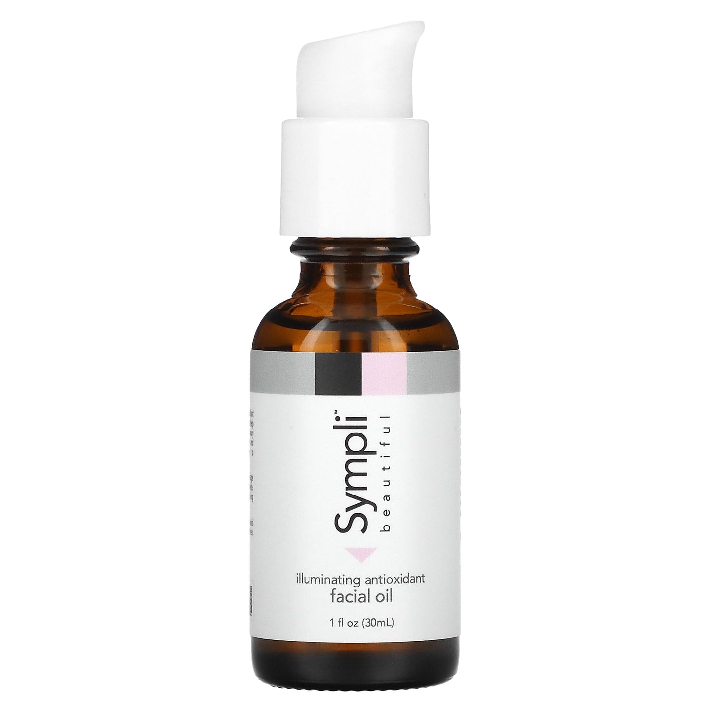 Sympli Beautiful, Illuminating Antioxidant Facial Oil with Argan, Marula, Rosehip & Orange Oil, 1 fl oz (30 ml)