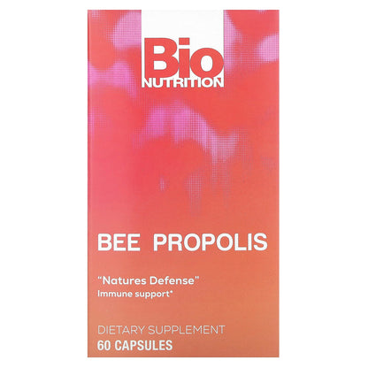 Bio Nutrition, Bee Propolis, 60 Capsules (500 mg per Capsule)