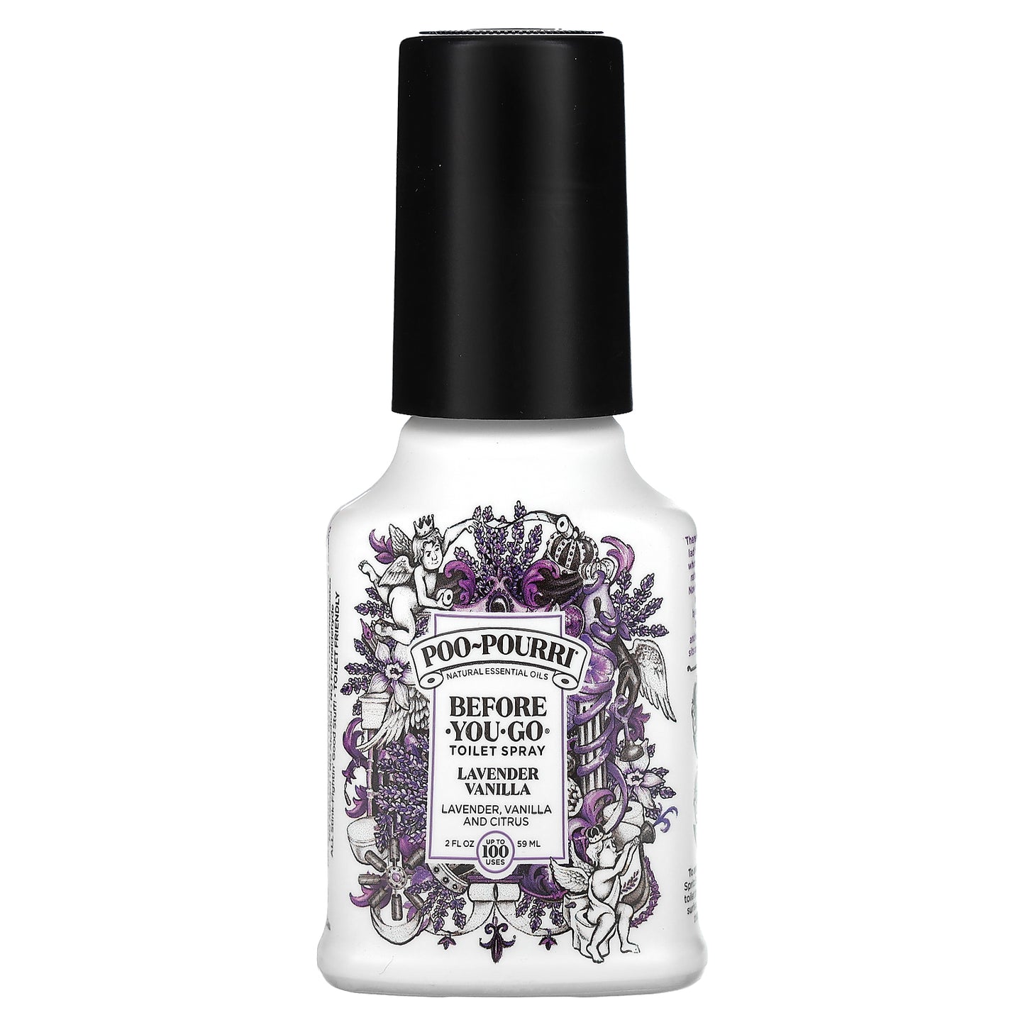 Poo-Pourri, Before-You-Go® Toilet Sprays, Lavender Vanilla, 2 fl oz (59 ml)