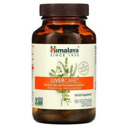 Himalaya, Liver Care, 180 Vegetarian Capsules