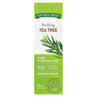 Nature's Truth, Pure Essential Oil, Purifying Tea Tree, 0.51 fl oz (15 ml)