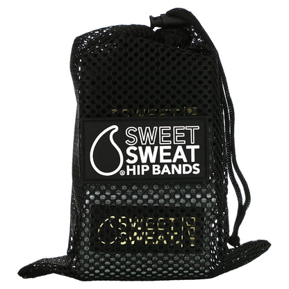 Sports Research, Sweet Sweat®, Hip Bands, Gray, 3 Bands